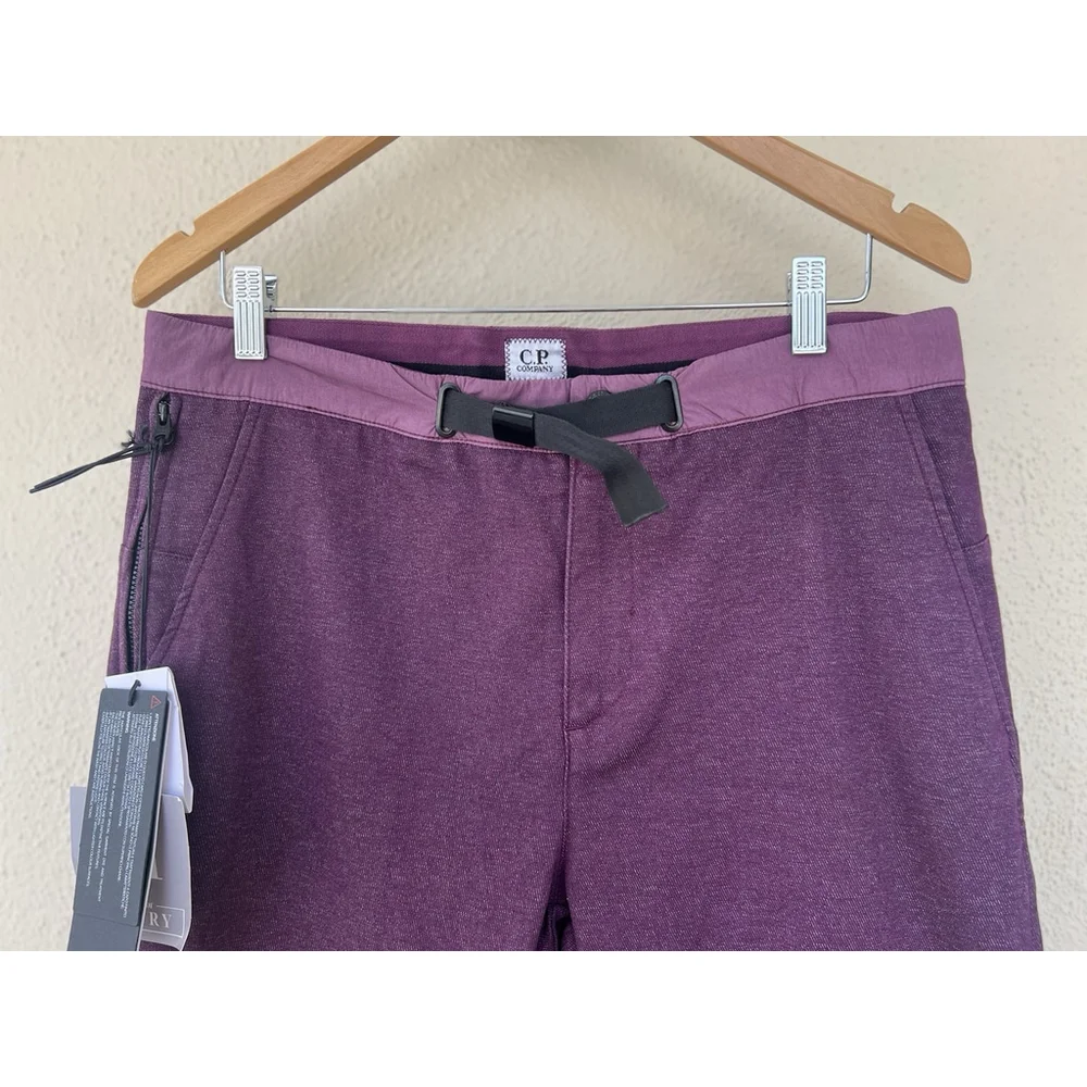 NWT C.P. Company Purple Regular Fit Cotton Pants Men’s IT 48 US 32 Tech Gorpcore